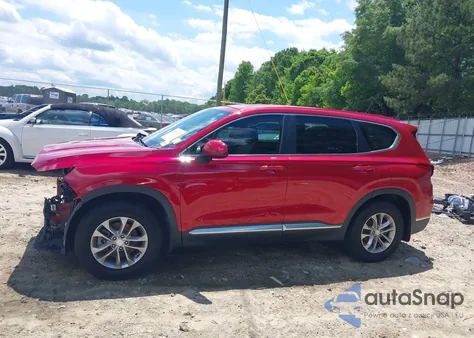 2020 Hyundai Santa Fe Se from USA, damaged, VIN 5NMS23AD0LH154797